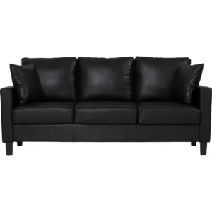 STAREX 3 SEATER SOFA BLACK/534