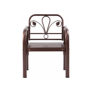 DATSUN 1 SEATER BENCH ANTIQUE BROWN