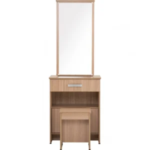NAOMI DRESSING TABLE WITH STOOL EBONNESE