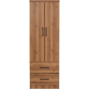 DUBLIN 2 DOOR WARDROBE NATURAL OAK