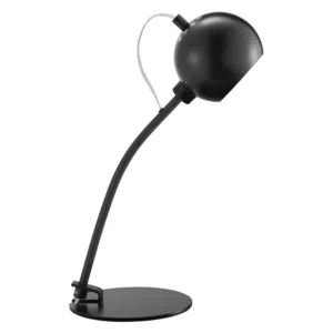 SLUG MATT BLACK TABLE LAMP (CE)