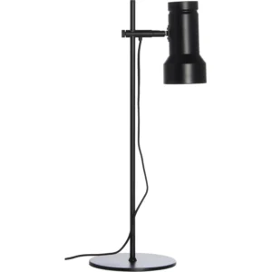 CRANE MATT BLACK TABLE LAMP (CCC)