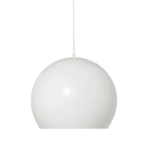 DIA400 SLUG MATT WHITE PENDANT LAMP (CCC)