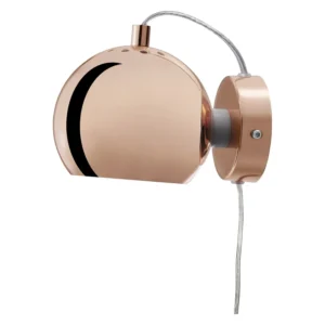 SLUG GLOSSY COPPER WALL LAMP (CE)
