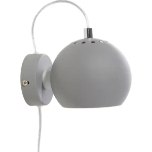 SLUG MATT LIGHT GREY WALL LAMP (CCC)
