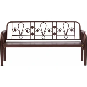 DATSUN 3 SEATER BENCH ANTIQUE BROWN
