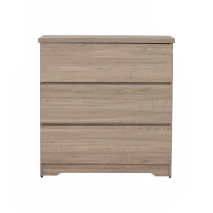 DUBLIN 3 DRAWER DRESSER DARK OAK