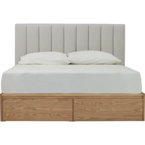MOLA QUEEN BED WITH STORAGE 1900MM (BED PANEL) 102/3690 (PET FRIENDLY FABRIC)