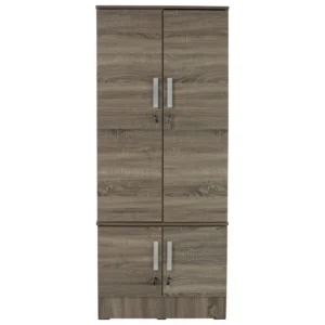 NAOMI 4 DOOR WARDROBE SONOMA DARK
