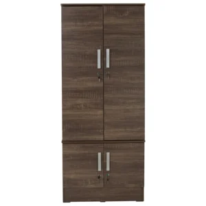 NAOMI 4 DOOR WARDROBE VINTAGE OAK