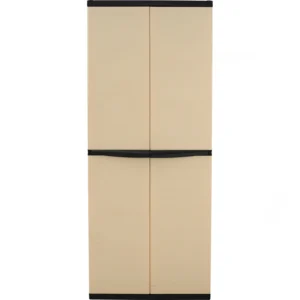 OPTIMUS LARGE WARDROBE BEIGE/BLACK