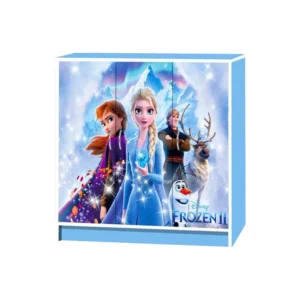 WONDERLAND 3 DOOR CARTOON CABINET BLUE