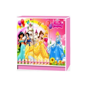 WONDERLAND 3 DOOR CARTOON CABINET PINK