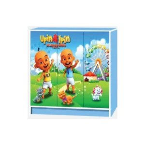 WONDERLAND 3 DOOR CARTOON CABINET BLUE