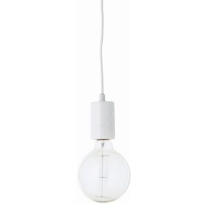 FIREFLY PENDANT LAMP IN WHITE COLOUR BASE WITH DIA125 LIGHT BULB (CE)