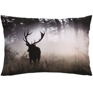 FOREST STAG COTTON PRINTED CUSHION