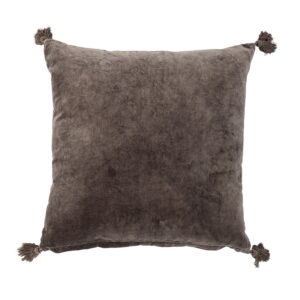 500X500 SQUARE CUSHION IN BROWN COLOUR (#