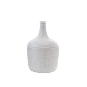 DIA220 H350 VASE IN WHITE COLOUR (#)