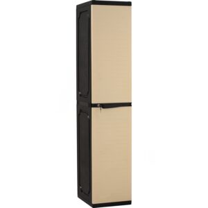 OPTIMUS SLIM CABINET BEIGE/BLACK