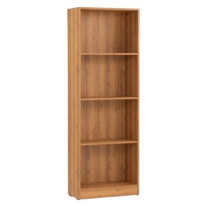 ECO 4 COMPARTMENT FILE CABINET NATURAL OAK
