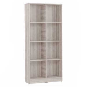 ECO 8 COMPARTMENT FILE CABINET LIGHT OAK
