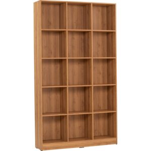 ECO 15 COMPARTMENT FILE CABINET NATURAL OAK