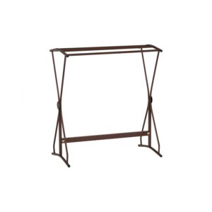 OLIVER LOW TOWEL HANGER ANTIQUE BROWN