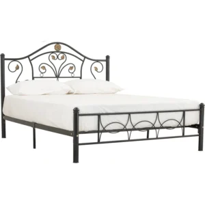 SOTA QUEEN BED WITH 1900MM SIDE RAIL BLACK