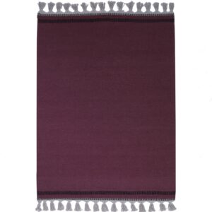 2M X 3M BARBA RUG IN BORDEAUX COLOUR (#)