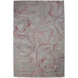 2M X 3M PAISLEY RUG IN ROSE COLOUR (#)
