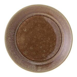 DIA280 PLATE IN BROWN COLOUR (#)