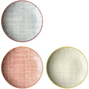 DIA250 PLATES IN 3 ASSORT COLOURS (#)