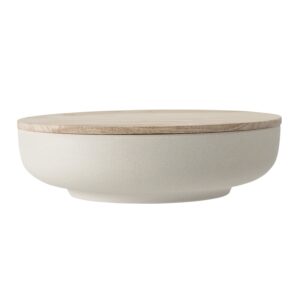 DIA255 BOWL WITH LID IN NATURE COLOUR (#)