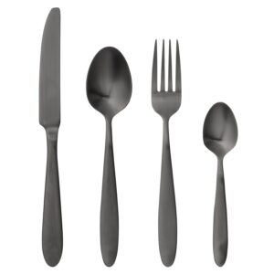 SET OF 4 CUTLERY IN BLACK COLOUR (#)