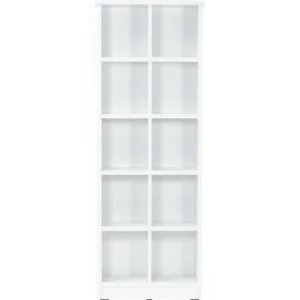 HAVIR 10 COMPARTMENT FILE CABINET WHITE