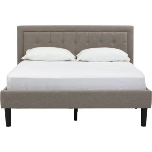 HAYDEN QUEEN BED WITH 1900MM SIDE RAIL BLACK/6513