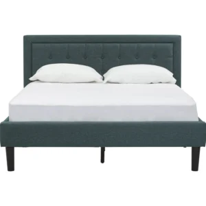 HAYDEN QUEEN BED WITH 1900MM SIDE RAIL BLACK/6365